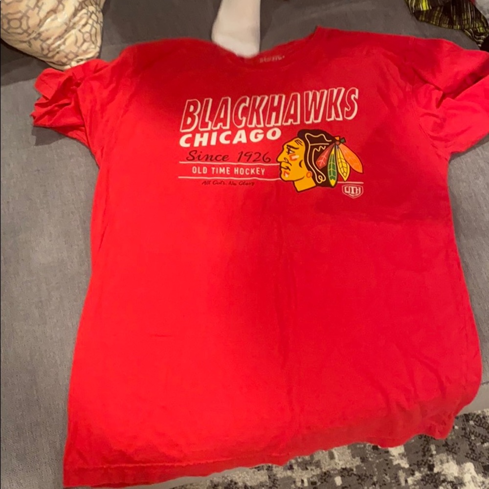 Blackhawks boy shirt